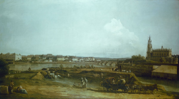 Dresden , Canaletto od Bernardo Bellotto