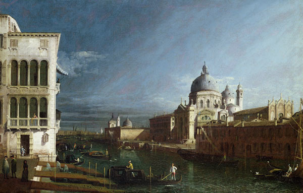 The Molo Looking West with the Doges' Palace in the Distance od Bernardo Bellotto