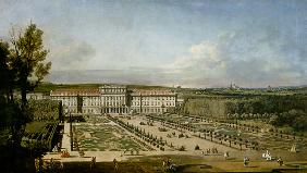 The imperial summer residence of Schönbrunn, garden side