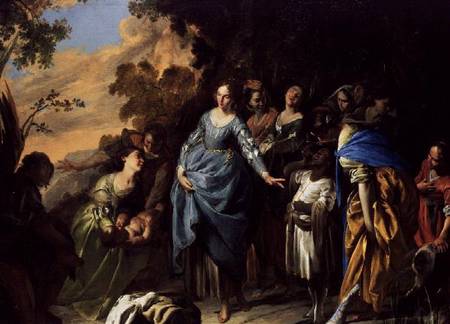 The Finding of Moses od Bernardo Cavallino