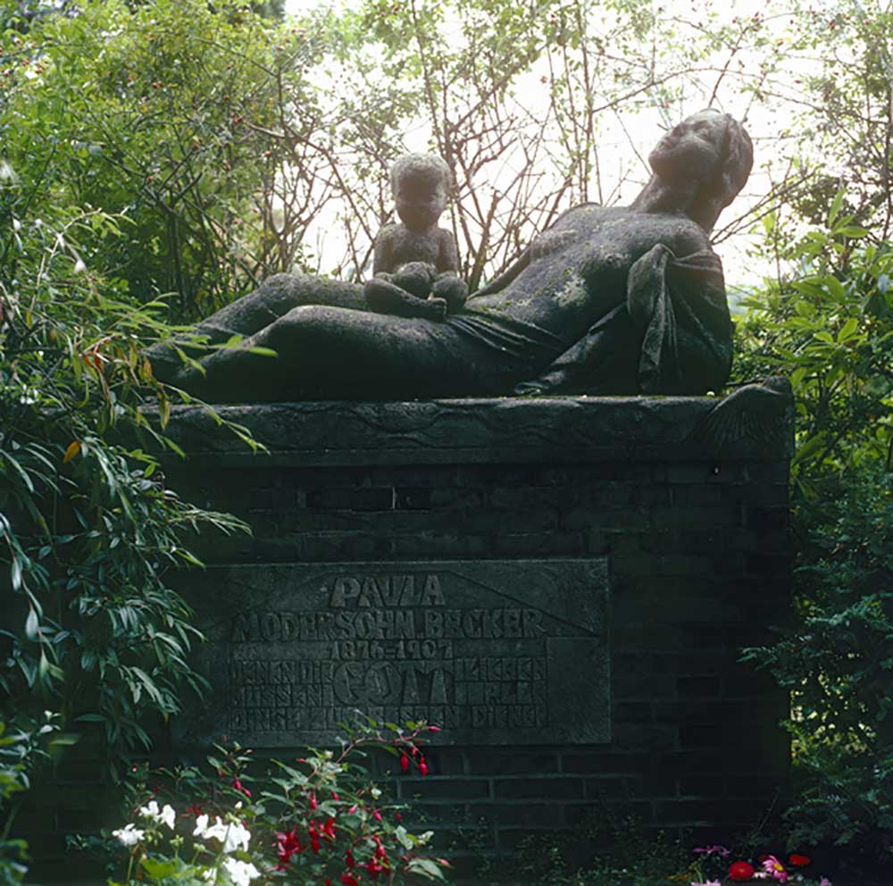 Grave of Paula Modersohn-Becker od Bernhard Hoetger