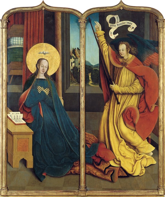 The Annunciation od Bernhard Strigel
