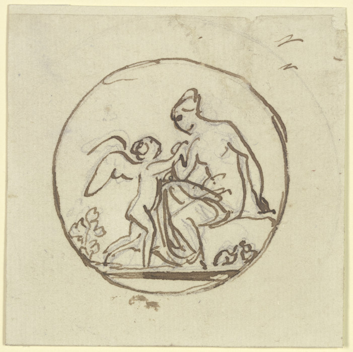 Venus and Cupid od Bertel Thorvaldsen