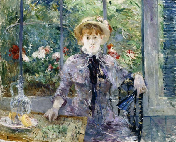 Nach dem Mittagessen (Après le Dejeuner) od Berthe Morisot