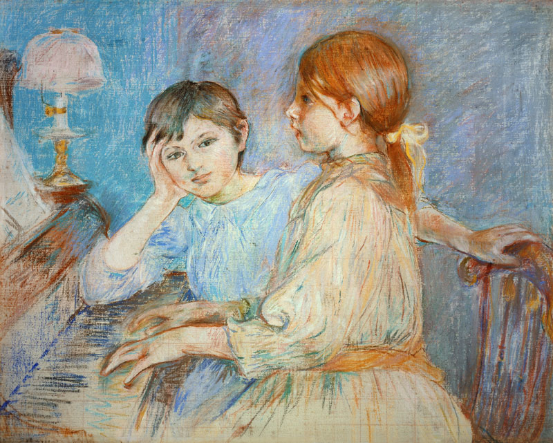 At the piano od Berthe Morisot