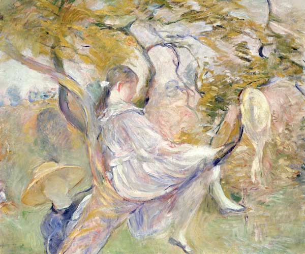In the Apple Tree od Berthe Morisot