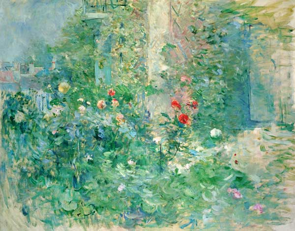 Garden in Bougival od Berthe Morisot