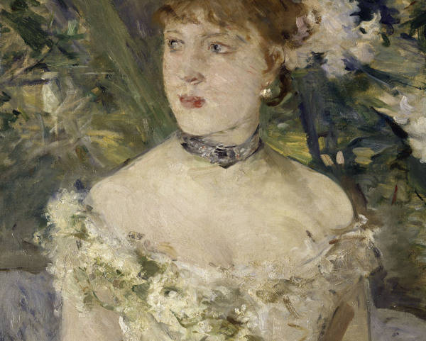 Morisot / Young lady in ballgown / 1879 od Berthe Morisot