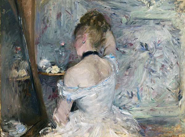 Woman at Her Toilette od Berthe Morisot