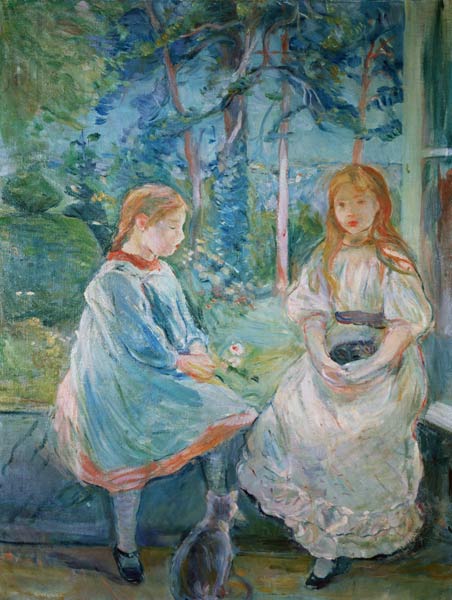 Young Girls at the Window od Berthe Morisot