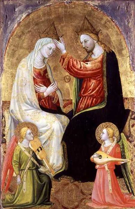 The Coronation of the Virgin od Bicci  di Lorenzo