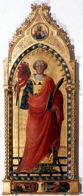 St. Lawrence (tempera on panel) od Bicci  di Lorenzo
