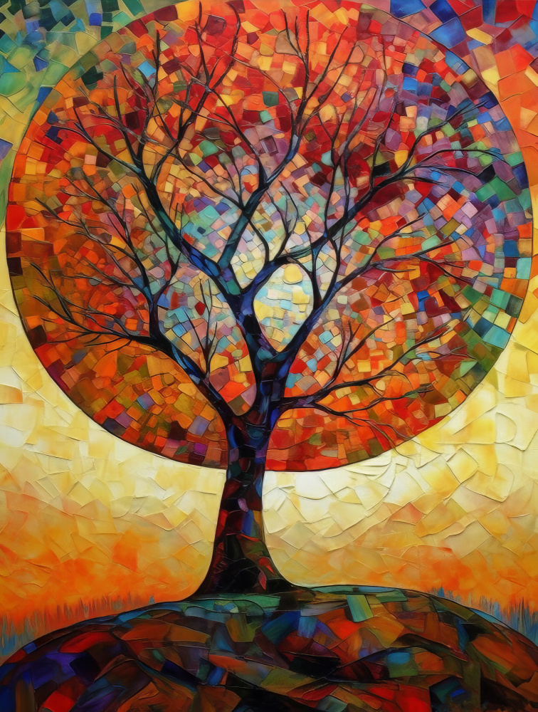 Tree Painting od Bilge Paksoylu