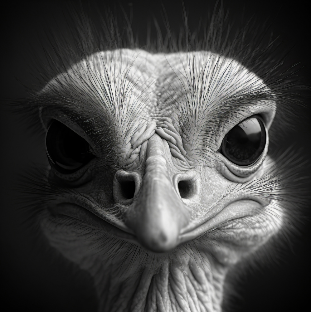 Ostrich 3 od Bilge Paksoylu