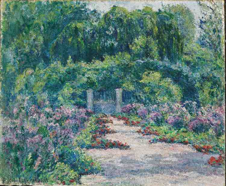 Der Garten od Blanche Hoschedé-Monet