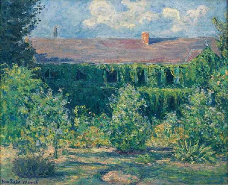 Haus und Garten von Claude Monet od Blanche Hoschedé Monet
