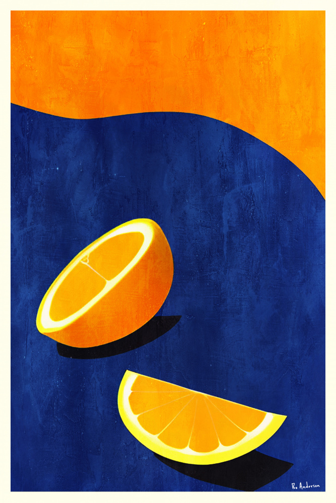 Petit Déjeuner, Deux Oranges od Bo Anderson