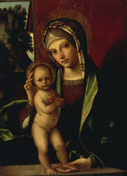 Mary with the Child / Boccaccino od Boccaccio Boccaccino
