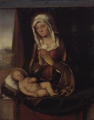 Madonna and Child (panel) od Boccaccio Boccaccino