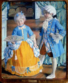 Children in Rococo Dress