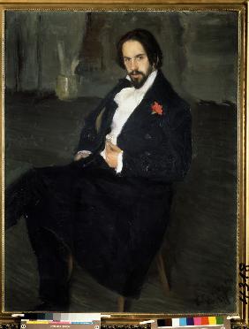 Portrait of the artist Ivan Bilibin (1876-1942)