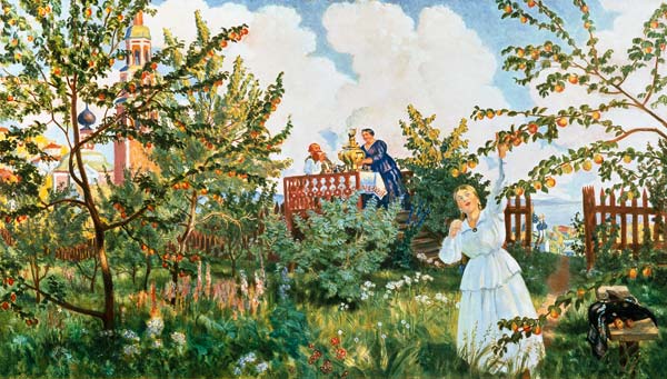 The Orchard od Boris Michailowitsch Kustodiew