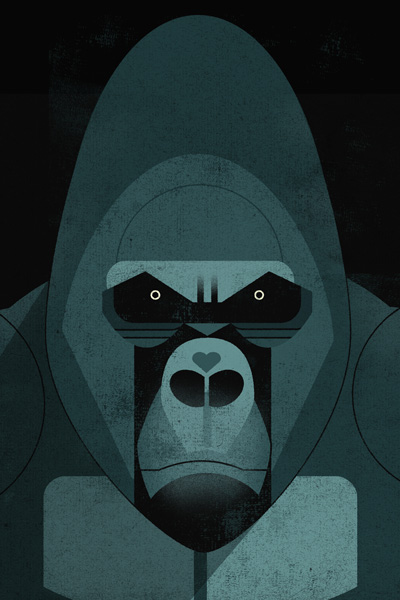 Gorilla od Dieter Braun