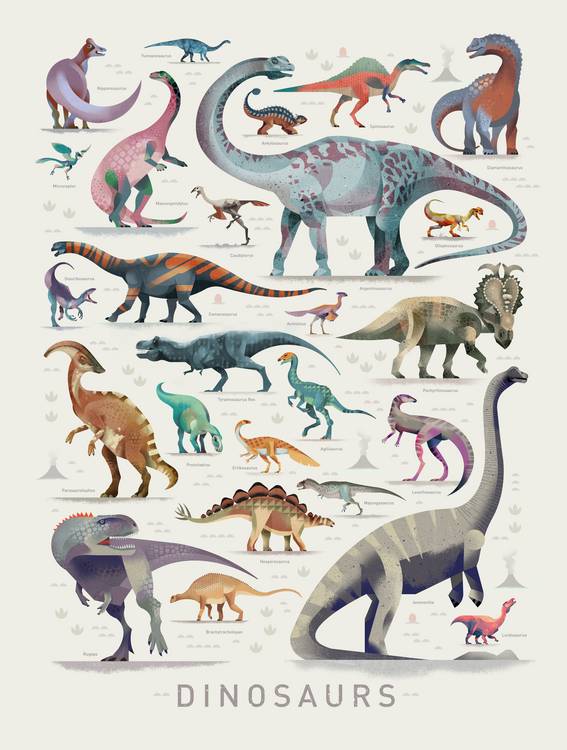 Dinosaurs od Dieter Braun