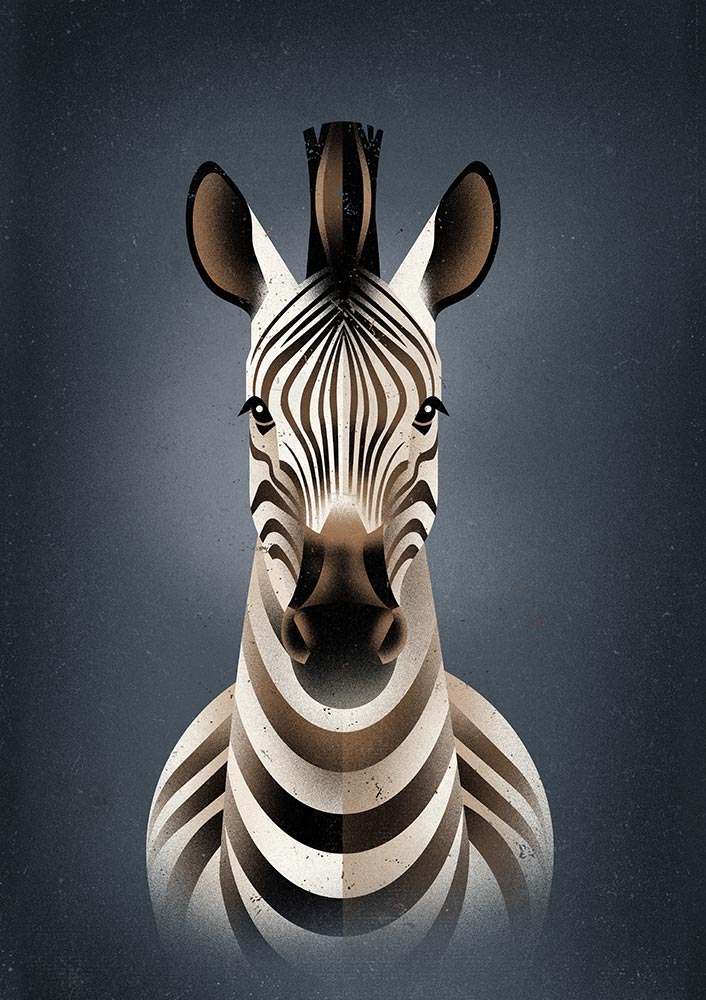 Zebra II od Dieter Braun