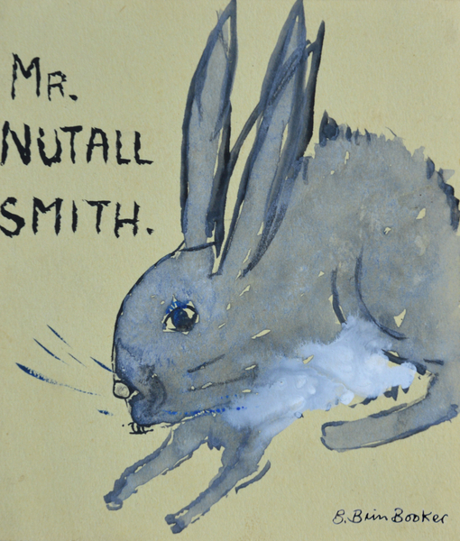 A Rabbit named Mr Nutall Smith od Brenda Brin  Booker