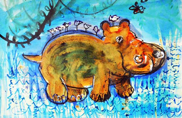 Hippopotamus od Brenda Brin  Booker
