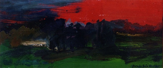 Landscape with a Red Sky od Brenda Brin  Booker