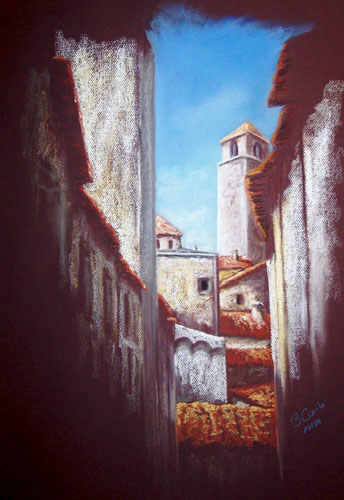 San Gimignano od Brigitte Courté