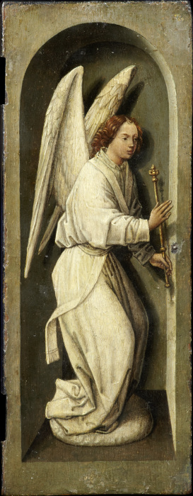 Angel of the Annunciation od Brügger (?) Meister um 1485/90