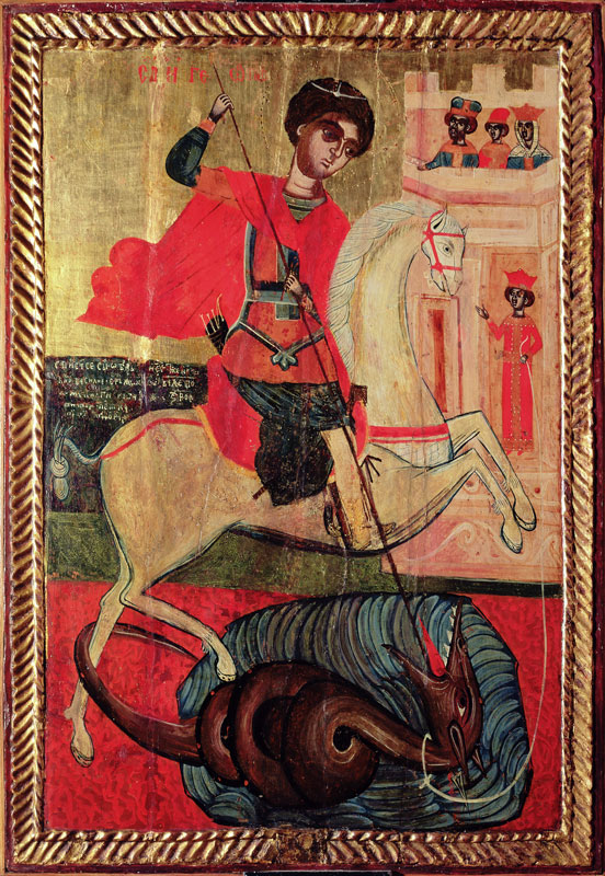 St. George and the Dragon od Bulgarian School