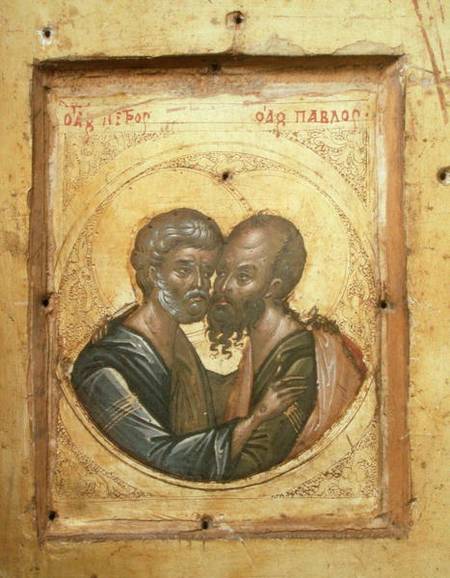 Icon of SS. Peter and Paul od Byzantine