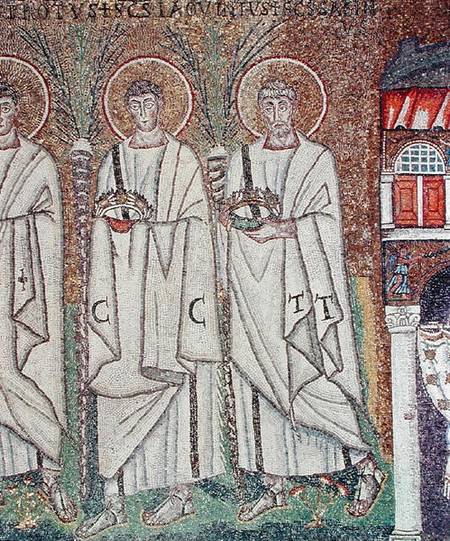 Procession of the Martyrs od Byzantine School