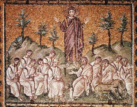 Sermon on the Mount, Scenes from the Life of Christ od Byzantine School