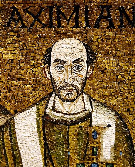 The face of Massimiano od Byzantine School