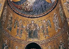 Madonna and Child Enthroned with Angels and Apostles, from the central apse
