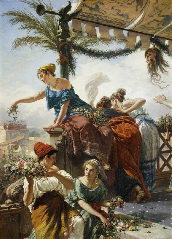 Der Triumph. od Caesar Mariani