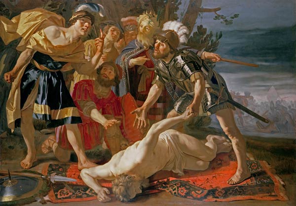 Achilles: deciding to resume fighting upon the death of Patrocles od called Dirk Baburen