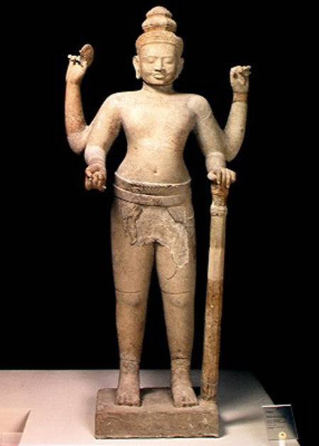 Standing Vishnu od Cambodian