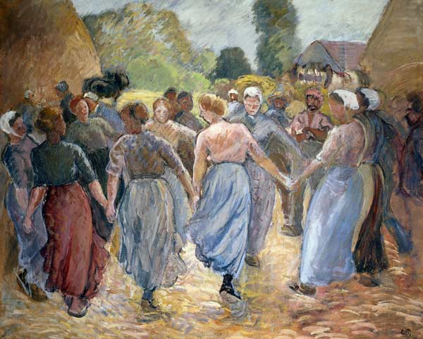 The round dance od Camille Pissarro