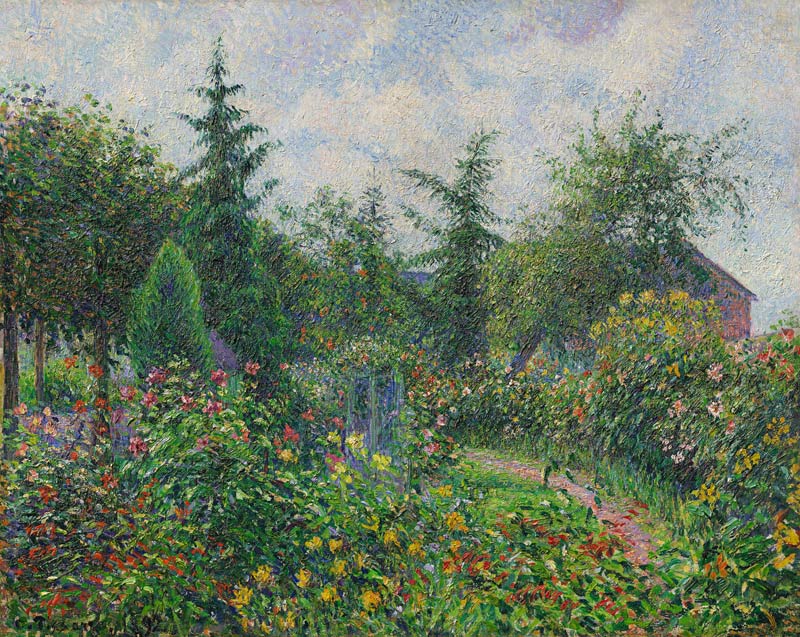 Garten und Hühnerstall von Octave Mirbeau, Les Damps od Camille Pissarro