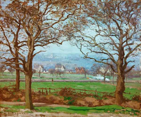 C.Pissarro / Near Sydenham Hill od Camille Pissarro