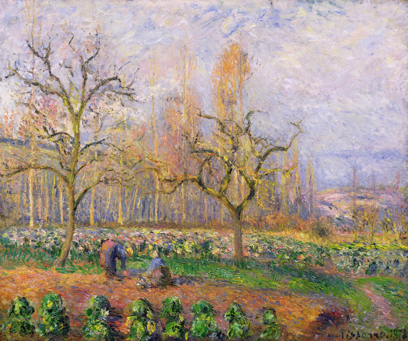 Orchard at Pontoise od Camille Pissarro