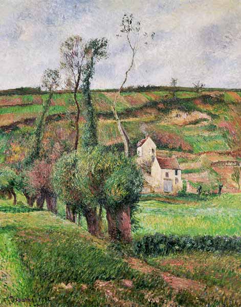 The Cabbage Slopes, Pontoise od Camille Pissarro