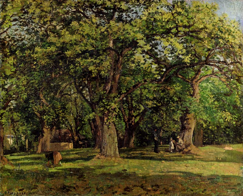 The Forest od Camille Pissarro