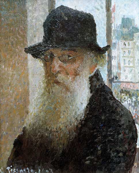 Self-portrait II od Camille Pissarro